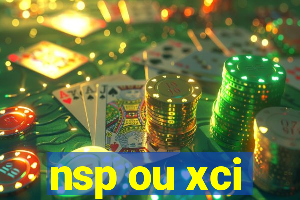 nsp ou xci